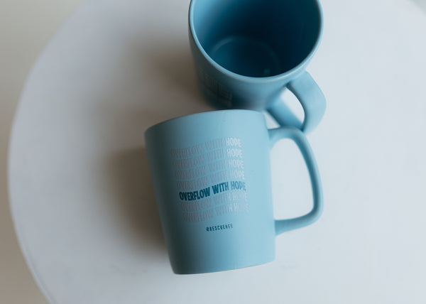 "Overflow with Hope" Mug