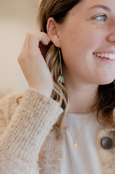 Watercolor Earrings
